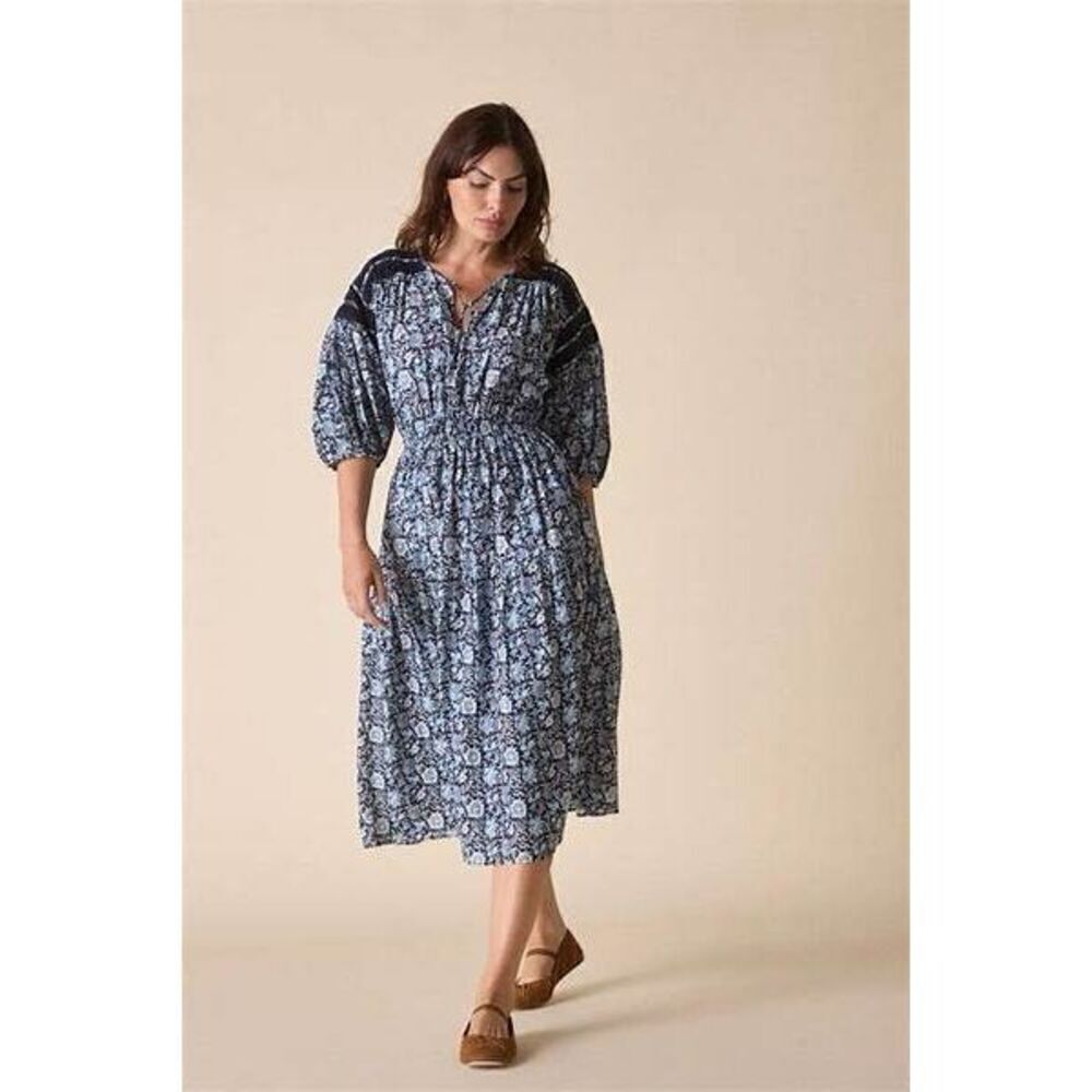 St. Roche NWT Hyperion Dress in Navy Floral Size 8